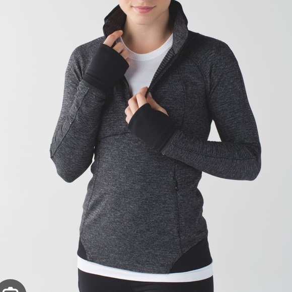 lululemon athletica Tops - Lululemon Runderful Pullover Zip Front Sweatshirt. Size 4